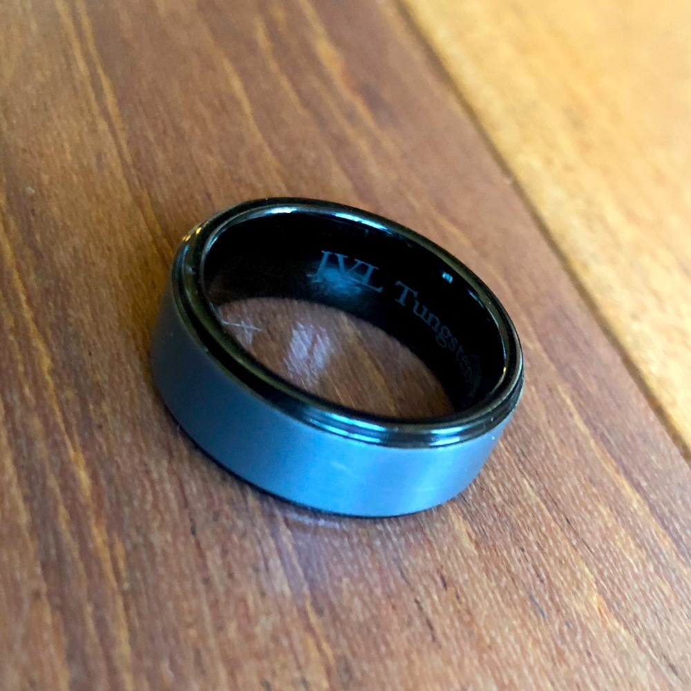 JVL Tungsten mens ring 8.5